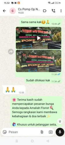 Testimonial Papan Bunga cilalawi