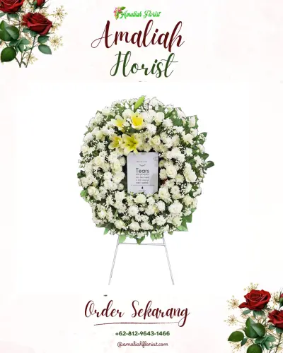 Krans Bunga Duka Cita cilalawi